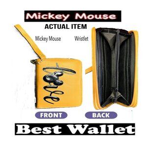 🛑MICKEY MOUSE ➕🆒 WRISTLET Love WALLET Carryall BACKPACK Phone BAG 💸BUY NOW‼️